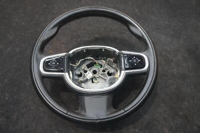 Driver Steering Wheel Black Heated 39825348 OEM Volvo XC90 2016-21 - Image 1 of 4