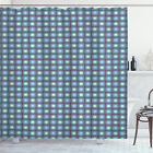 Abstract Shower Curtain Vintage Optical Illusion