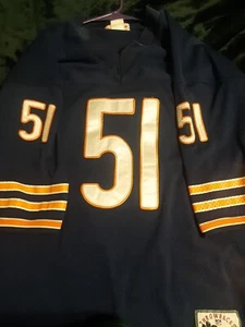 DICK BUTKUS FOOTBALL JERSEY ( HAND SEWN ) - Picture 1 of 3