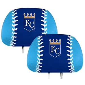 Kansas City Royals MLB Printed Headrest Covers Set of Two - Picture 1 of 1