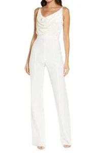 Black Halo Salem Jumpsuit 12 NWT - Picture 1 of 5