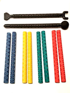 VibeRelief™ 2 Massage Sticks and Muscle Rollers with 4 Removable Attachments - Picture 1 of 41