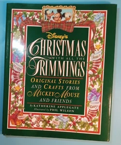 Disney's Christmas Trimmings. Book VGT 1994. Crafts & Stories. 64 pages - Picture 1 of 7
