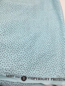 Marcus Brothers Blue Black Demi Dot Fabric Polka Dot Cotton Quilt 1 1/3 Y F44 - Picture 1 of 5