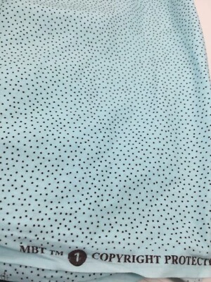 Marcus Brothers Blue Black Demi Dot Fabric Polka Dot Cotton Quilt 1 1/3 Y F44 - Image 1 of 4