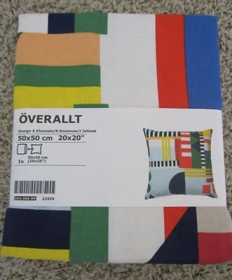 IKEA Overallt NEW Pillow Cover 20" x 20" Art Deco Khumalo Rossouw Jelinik NWT - Image 1 of 3