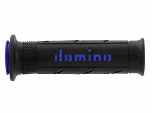 COPPIA MANOPOLE STREET ON ROAD ROAD RACING DOMINO A250 NERO-BLU - Picture 1 of 1