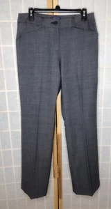 NWTs Pendleton 98% Virgin Wool Trousers 8 Straight Leg Career Dress Pants Gray - Picture 1 of 10