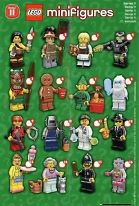 LEGO Complete Set Of Series 11 Collectible Minifigures 71002 - New Sealed 16 CMF - Picture 1 of 1