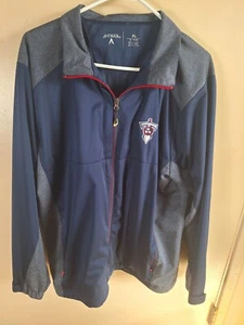 Antigua Blue Revolve Full-Zip Jacket/ XL. Mit Schwertemblem auf der Brust - Bild 1 von 9