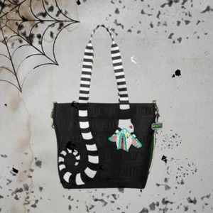 Harvey's BeetleJuice SandWorm Classic Tote Silhouette New - In Hand - Picture 1 of 9