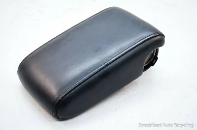 2001-2005 LEXUS IS300 CENTER CONSOLE CUP HOLDER ARMREST LEATHER BLACK FRONT OEM - Image 1 of 4