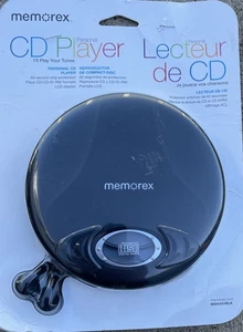 Memorex Personal CD Player MD6451BLK Überspringschutz CD/CD-R/-RW + Ohrhörer——13 - Bild 1 von 2