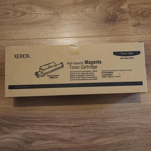 Cartouche de toner magenta haut capuchon authentique Xerox Phaser 6360 106R01219 neuve TVA incluse - Photo 1/6