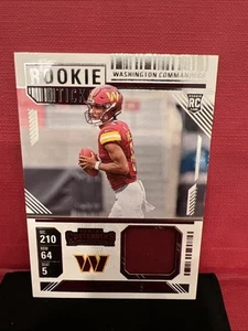 Jayden Daniels Rookie Patch - 2024 Contenders NFL - Rookie Ticket - Commanders - Picture 1 of 10