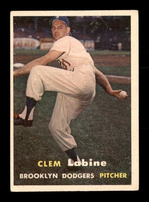 1957 Topps #53 Clem Labine   VG X3010281 - Image 1 of 2