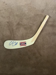 Cole Caufield Autographed Stick Blade Montreal Canadiens - Picture 1 of 2