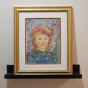 Impresión "Mejorada" enmarcada Edna Hibel - Kristen #776/2000 (17" x 20") - Imagen 1 de 6