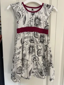 Girls tea collection twirl dress white floral size 4. - Picture 1 of 3