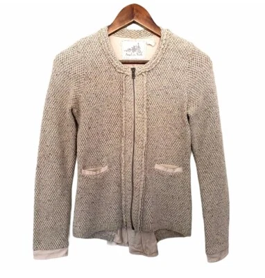 Chaqueta Blazer Angel of the North Anthro Envalira Tejida Retro Años 50 Inspirada Talla XS Foto 1 de 4