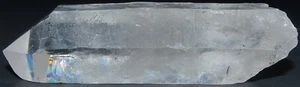 Punto de cuarzo brasileño grabado naturalmente / 3,67" (93,21 mm) / 3,7 oz (104,8 gr) 3024 - Imagen 1 de 21