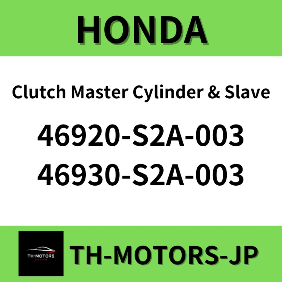 Cilindro maestro de embrague genuino HONDA y esclavo para 2000-2003 S2000 Foto 1 de 1