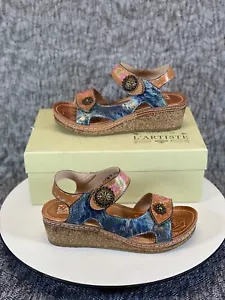 L'Artiste by Spring Step Tiffinal Sandal Women's size 36 Wedge Heel - Picture 1 of 10