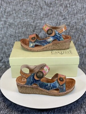 L'Artiste by Spring Step Tiffinal Sandal Women's size 36 Wedge Heel - Image 1 of 4