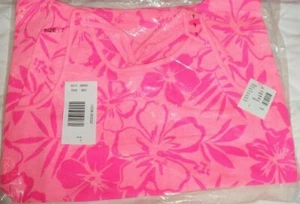 NEW NWT JUSTICE SUMMER LUAU LOOSE PLUS FLOWY TANK TOP SHIRT GIRLS CLOTHES 7 8 10 - Picture 1 of 3