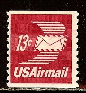 Very Nice US Year of 1973 Mint Air Mail Coil Stamp SCOTT# C83 (MNH) - Picture 1 of 1
