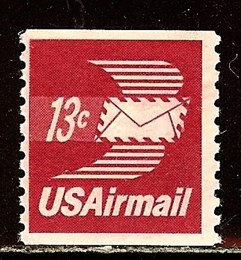 Very Nice US Year of 1973 Mint Air Mail Coil Stamp SCOTT# C83 (MNH) - Image 1 of 1