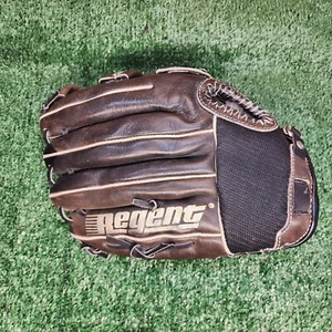 Vintage Regent Baseball Handschuh Large Pro Rindsleder Rechtshänder Werfer - Bild 1 von 9