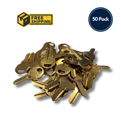 FREE SHIPPING - M1 Key Blanks (50 Pack) Compatible with M1 Master Keys - Image 1 of 3