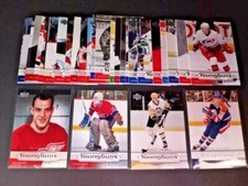 2004-05 UPPER DECK YOUNG GUNS & RETRO SERIES 1 FINISH YOUR SET YOU PICK