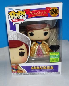 Funko PopANASTASIA Glitter SDCC #1240 RARE MIB +P/prot - Picture 1 of 6