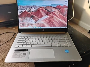 HP Laptop 14-dq0760dx 14" Celeron N4120 1.1GHz 4GB RAM 128GB SSD - Picture 1 of 5