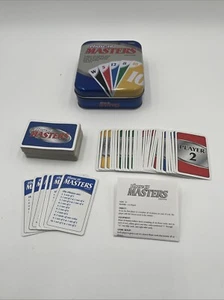 Fundex Phase 10 Masters Edition Blue Tin 2009 Fundex Complete - Picture 1 of 4