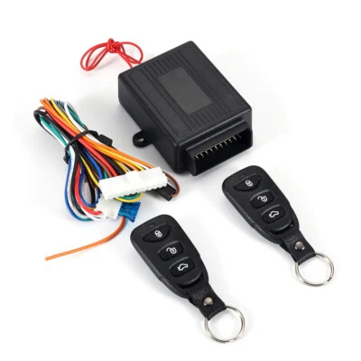 Car Door Lock Locking Keyless Entry System Remote Central Kit With 2 Controllers - Image 1 of 4