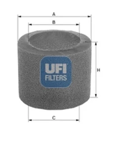 Filtro de aire UFI para Fantic Motor 125 Strada / Raider - Imagen 1 de 1