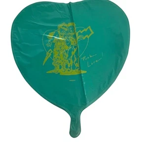 Punk Love Gay by Amaz Vintage Mylar Balloon 1990s Graphic RARE Heart - Picture 1 of 13
