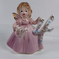 New ListingVintage Josef Originals 4th Birthday Angel Girl Porcelain Figurine 3.5â€� Tall Euc