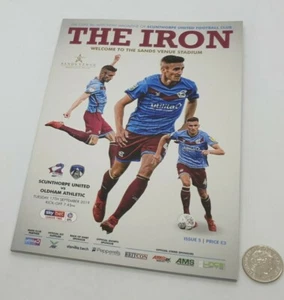 2019/20 SCUNTHORPE UNITED v OLDHAM ATHLETIC League 2 Match Programme 17.09.19 #5 - Picture 1 of 3
