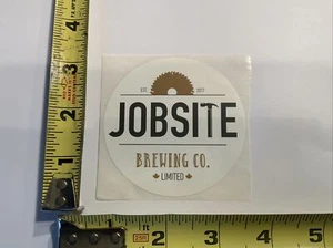 Jobsite Brewing Company Stratford Ontario Canada!Sticker/Decal NEW! - Picture 1 of 1