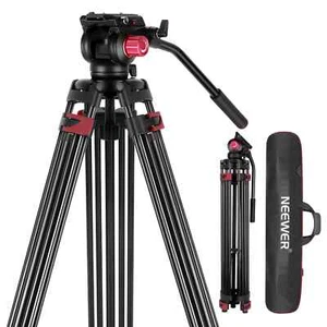 Neewer 200 Cm Camera Tripod Support With Fluid Drag Head 360° - Picture 1 of 11