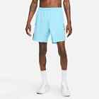 Men's Nike Dri-Fit Challenger 7" Blue Running Training Shorts Large DV9344-416