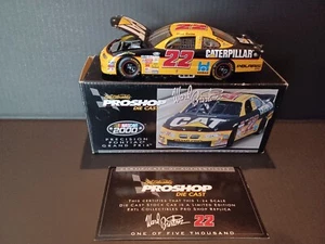 Ertl Collectables Nascar 2000 #22 Ward Burton 1:24 Pontiac Grand Prix CAT - Picture 1 of 6