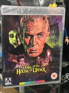 THE FALL OF THE HOUSE OF USHER (BLU-RAY) Vincent Price, ARROW VIDEO! ZONE B NEW! - Picture 1 of 3