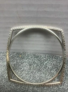 Brazalete Brazalete Brighton Chara Plateado Diseñador con Cristales - Imagen 1 de 3