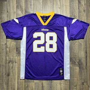 Minnesota Vikings Adrian Peterson NFL Football Jersey Reebok Youth Kids Size XL - Picture 1 of 8