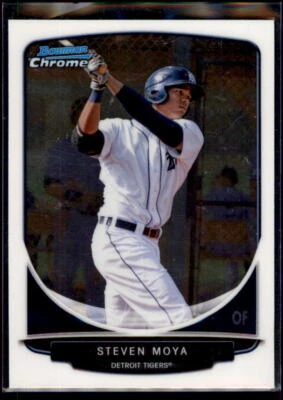 2013 Bowman Chrome Prospects Steven Moya #BCP53 Detroit Tigers - Image 1 of 2